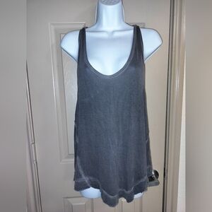 We The Free Gray Lo Lo Tank Sz XS